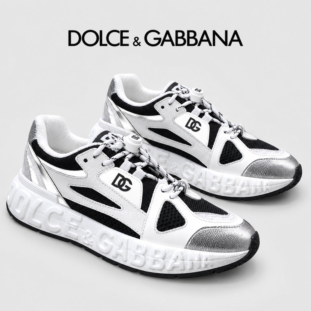 Dolce & Gabbana DG Low-Top Sneakers in Calfskin