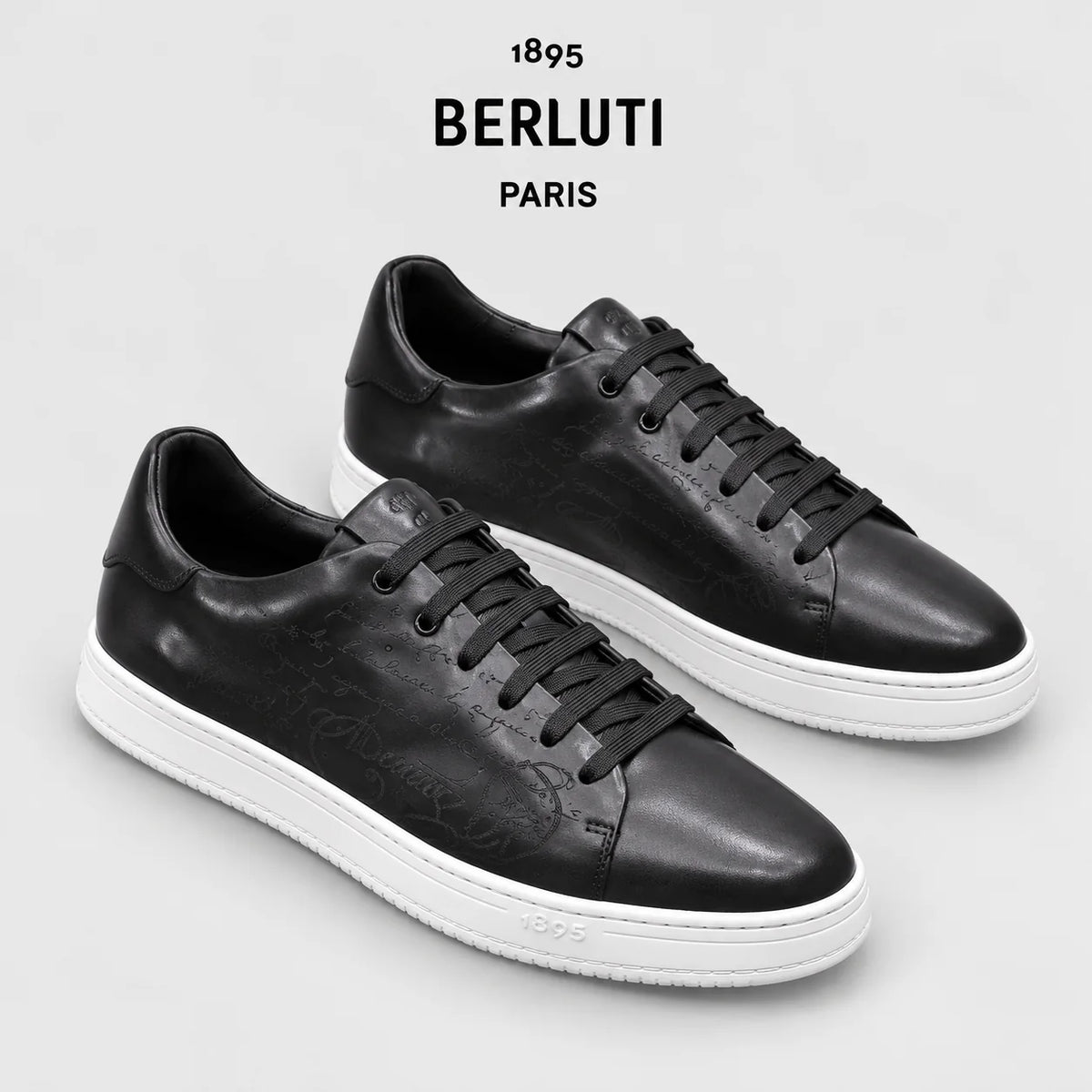 Berluti Men's Edge-Last Leather Casual Shoes