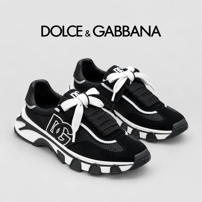 Dolce & Gabbana DG Couple's Athletic Casual Sneakers