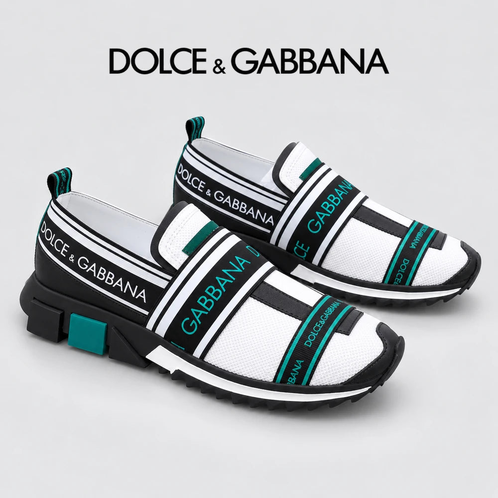 Dolce & Gabbana DG Couple's Suede Casual Sneakers