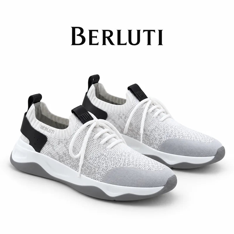 Berluti Men's Edge-Last Leather Casual Shoes