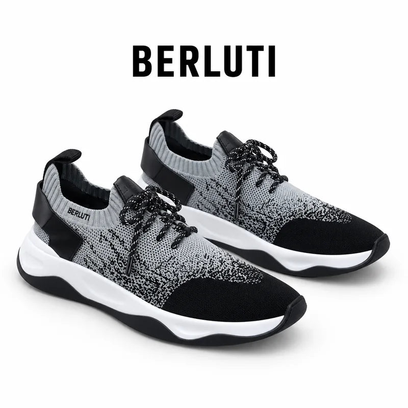 Berluti Men's Edge-Last Leather Casual Shoes