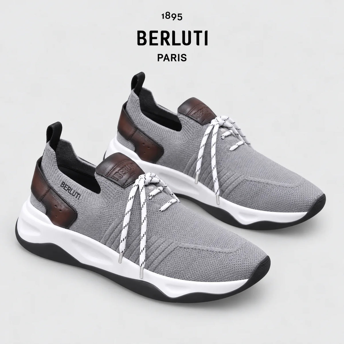 Berluti Men's Edge-Last Leather Casual Shoes