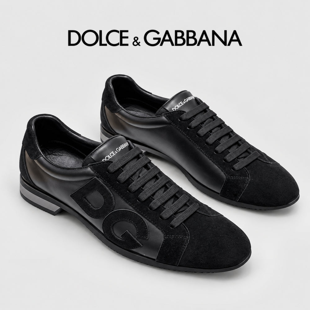 Dolce & Gabbana DG Classic Calfskin Casual Shoes