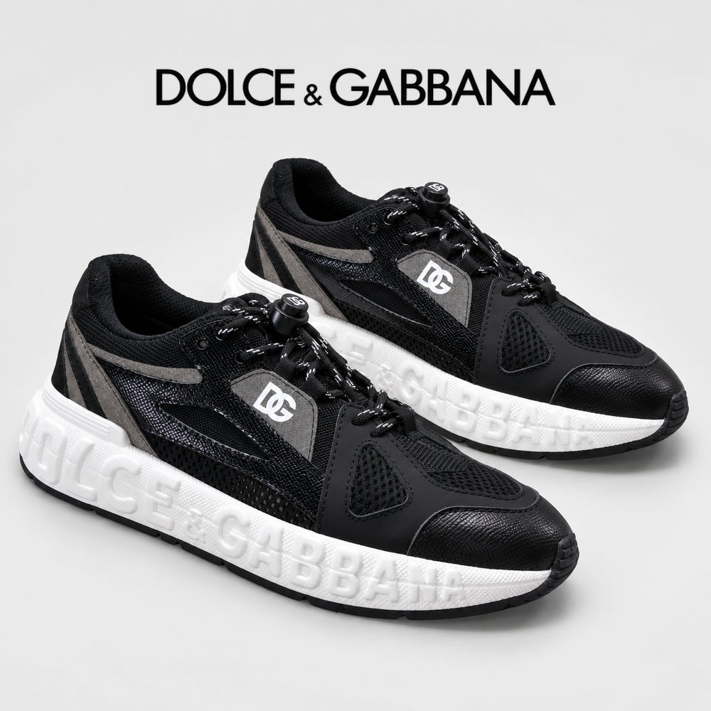 Dolce & Gabbana DG Low-Top Sneakers in Calfskin