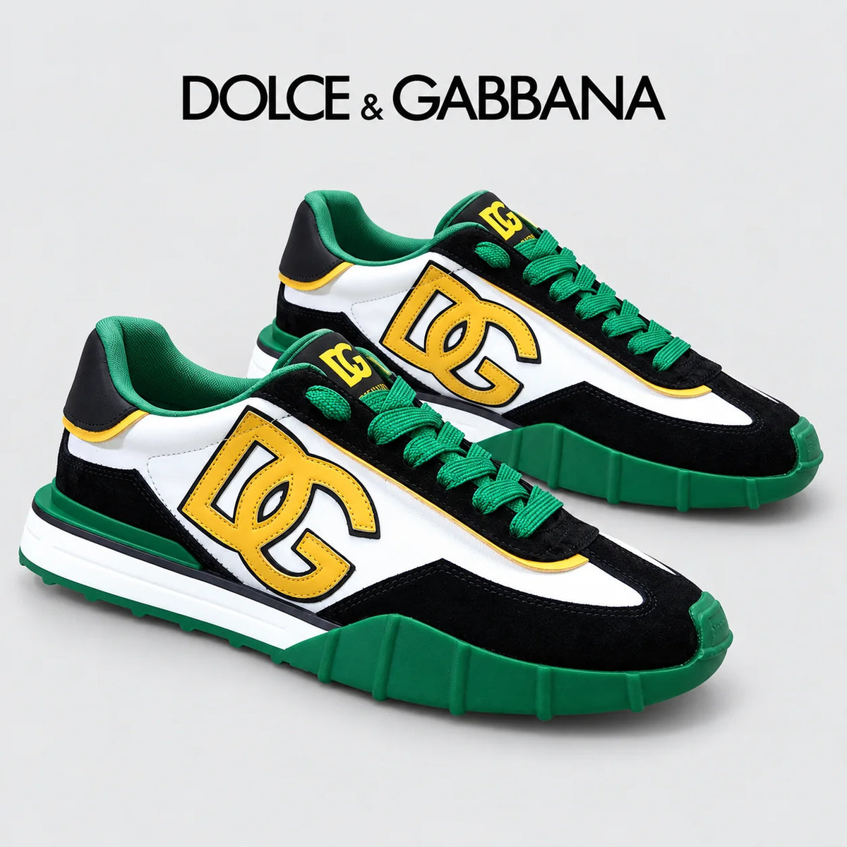 Dolce & Gabbana DG Low-Top Sneakers in Calfskin