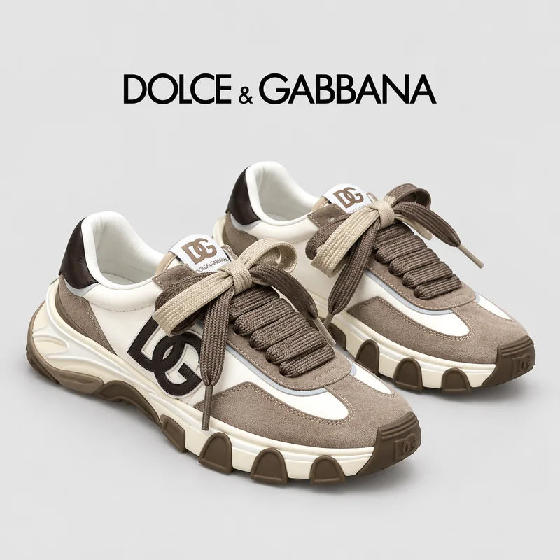 Dolce & Gabbana DG Couple's Athletic Casual Sneakers