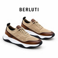 Berluti Men's Edge-Last Leather Casual Shoes