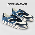 Dolce & Gabbana DG Heavy-Craft Calfskin Sneakers with 5D Accents