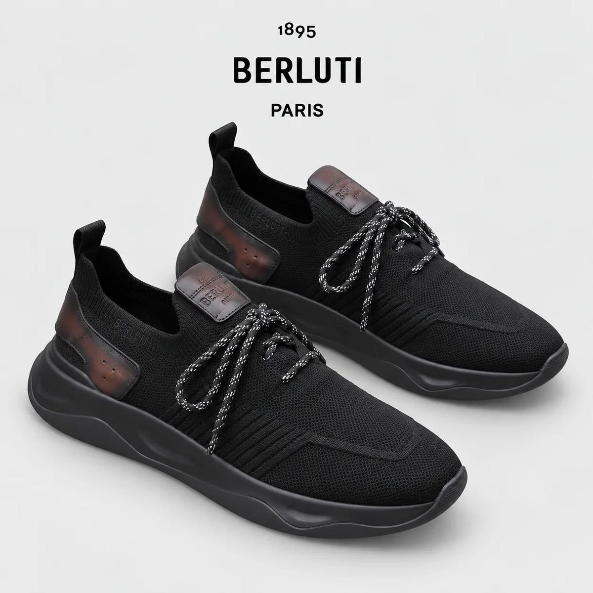 Berluti Men's Edge-Last Leather Casual Shoes