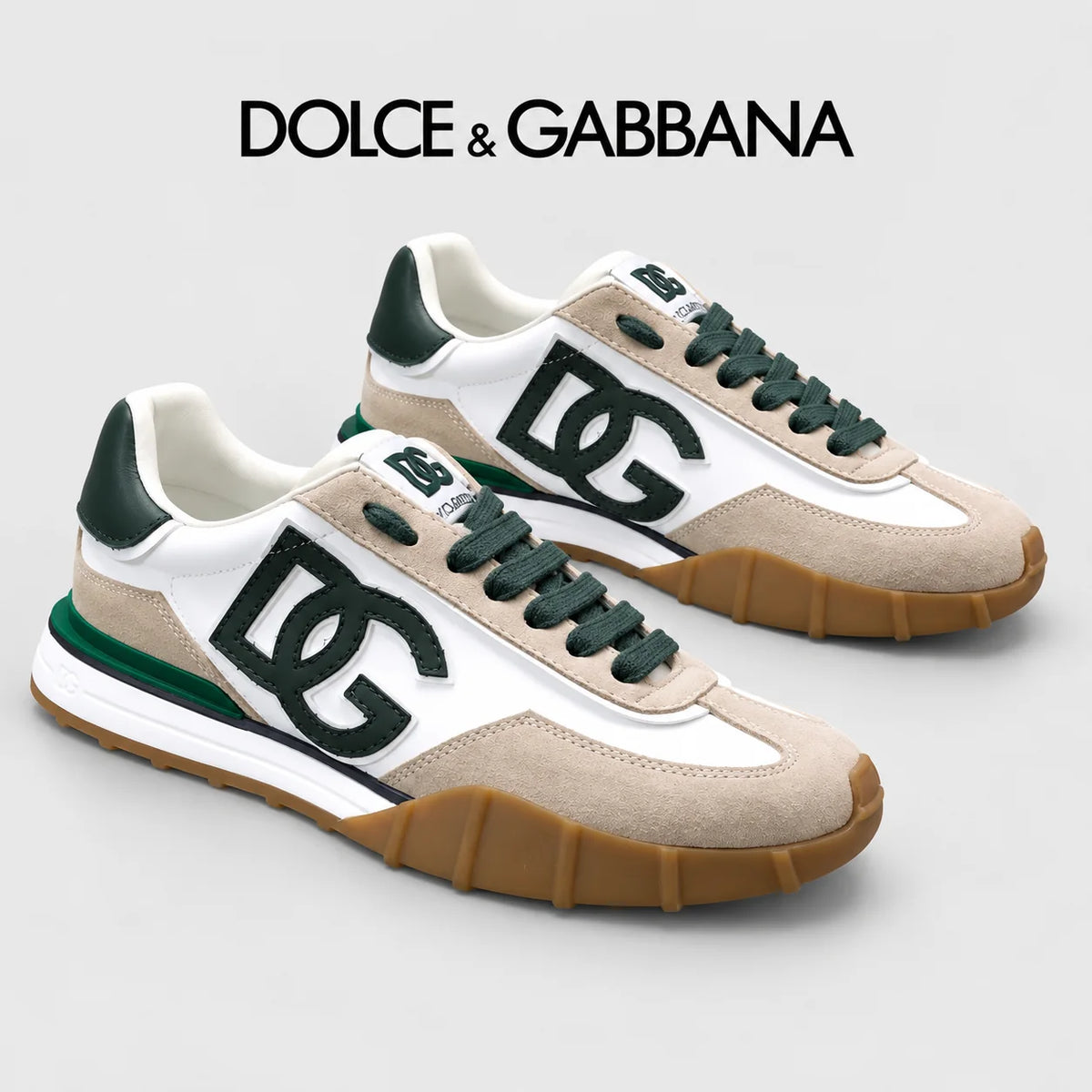 Dolce & Gabbana DG Low-Top Sneakers in Calfskin