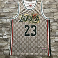 Men's Los Angeles Lakers LeBron James Hardwood Classics Swingman Player Jerseys
