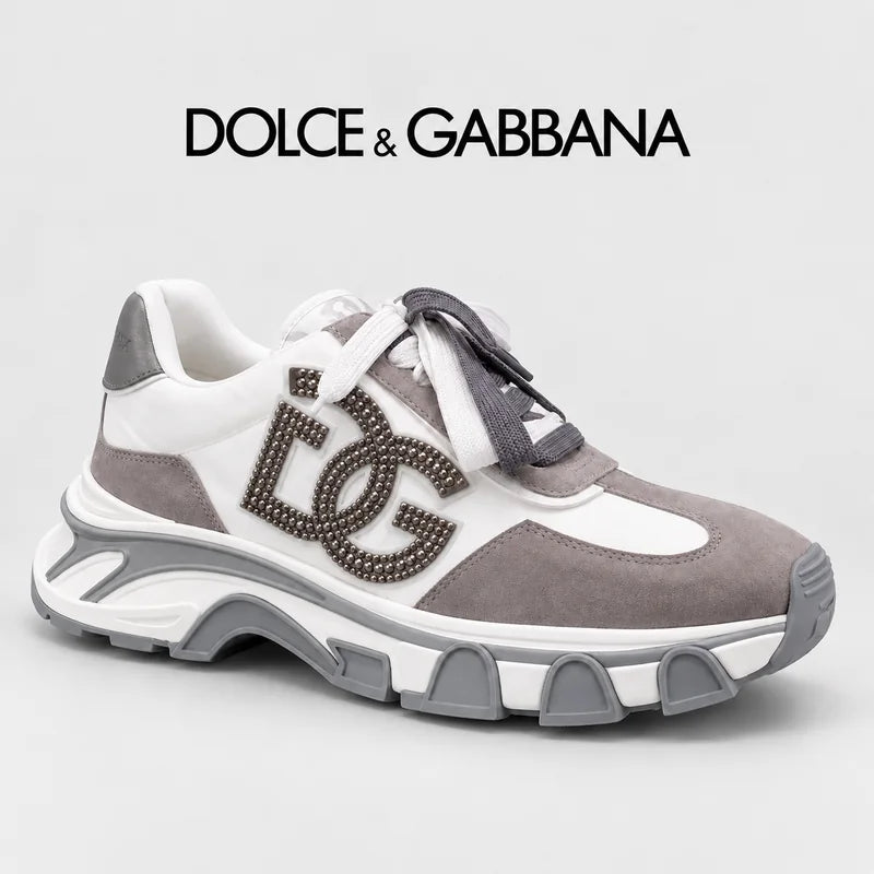 Dolce & Gabbana DG Couple's Athletic Casual Sneakers