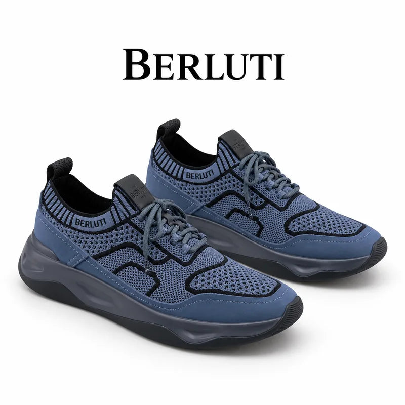 Berluti Men's Edge-Last Leather Casual Shoes