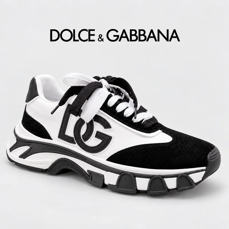 Dolce & Gabbana DG Couple's Athletic Casual Sneakers