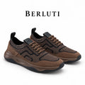 Berluti Men's Edge-Last Leather Casual Shoes