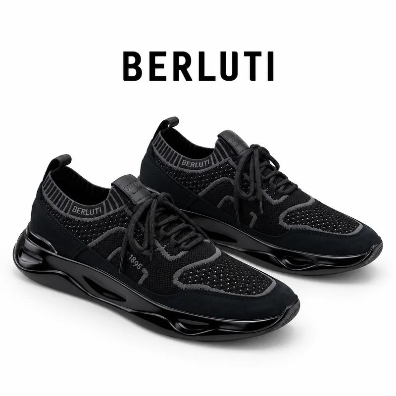 Berluti Men's Edge-Last Leather Casual Shoes