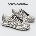 Dolce & Gabbana DG Heavy-Craft Calfskin Sneakers with 5D Accents