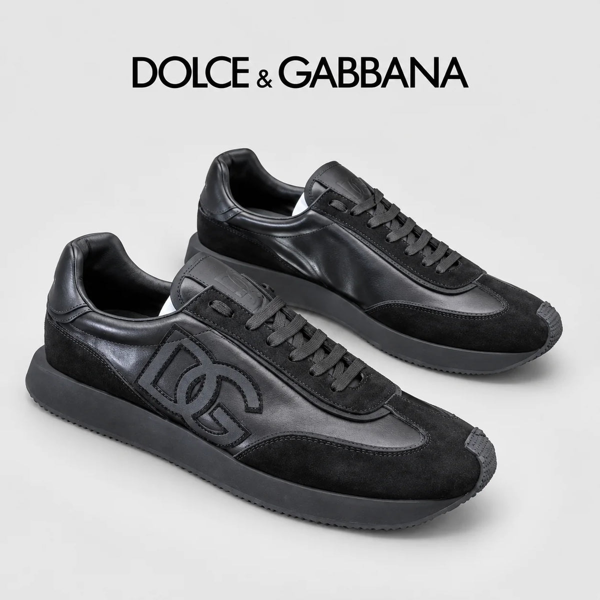 Dolce & Gabbana DG Low-Top Sneakers in Calfskin