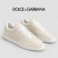 Dolce & Gabbana DG Silk Calfskin & Nubuck Casual Sneakers