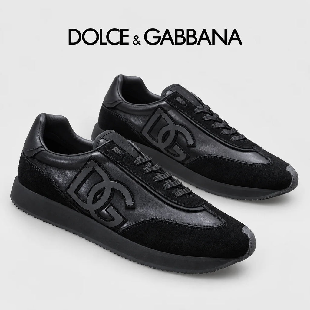 Dolce & Gabbana DG Low-Top Sneakers in Calfskin