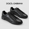 Dolce & Gabbana DG Heavy-Craft Calfskin Sneakers with 5D Accents