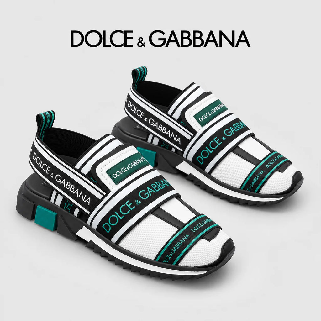 Dolce & Gabbana DG Men's PVC Slides with Molded TPU Sole