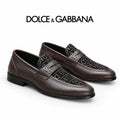 Dolce & Gabbana DG Silk Calfskin & Nubuck Casual Sneakers