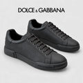 Dolce & Gabbana DG Heavy-Craft Calfskin Sneakers with 5D Accents