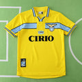 S.S. Lazio 1998/99 Third Retro Jersey – Yellow Fan Version | Classic CIRIO Kit
