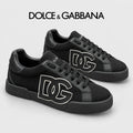 Dolce & Gabbana DG Heavy-Craft Calfskin Sneakers with 5D Accents