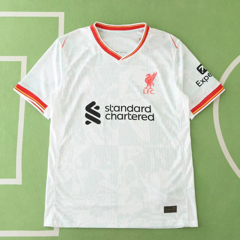 Liverpool F.C. Third Jersey 2024/25 | Player Version Football Shirt with Name & Number