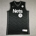 Kyrie Irving #11 Brooklyn Nets 2020/21 Earned Edition Swingman Jersey – Black Chevron Nike