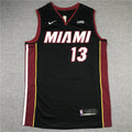 Men's Miami Heat Bam Adebayo #13 Black 2022/23 Fast Break Replica Jerseys - Icon Edition