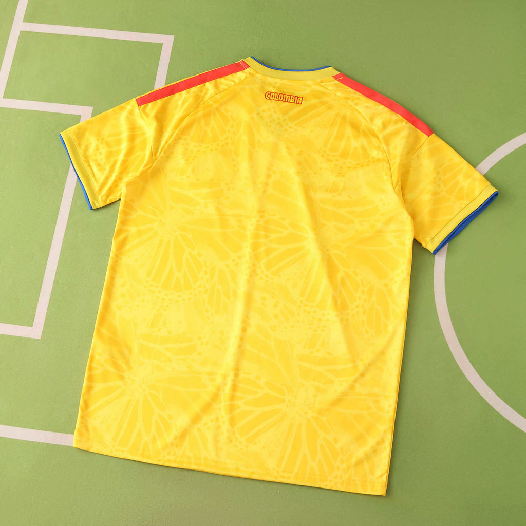 Colombia National Team Home Jersey 2026 FIFA World Cup – Fan Version | Los Cafeteros Yellow Kit