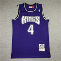 Men's Sacramento Kings Chris Webber #4 purple Retro Jerseys