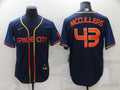 Men's Houston Astros Lance McCullers #43 Navy Space City Jerseys