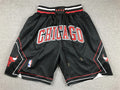 Men's Chicago Bulls Black Pocket Shorts1