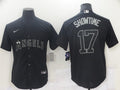 Men's Los Angeles Angels Shohei Ohtani #17 Black Game Player Jerseys