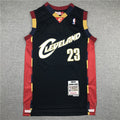LeBron James #23 Cleveland Cavaliers Black 2008-09 Mitchell & Ness Hardwood Classics Swingman Jersey