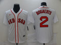 Men's Boston Red Sox Xander Bogaerts #2 White Replica Baseball Jerseys