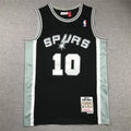 Men's San Antonio Spurs Dennis Rodman #10 Black 1993-94 Hardwood Classics Swingman Jerseys