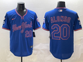 Men's New York Mets Pete Alonso #20 Royal Alternate Player Jerseys