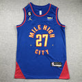 Men's Denver Nuggets Jamal Murray #27 Blue 2022/23 Swingman Jerseys - Statement Edition