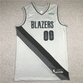Men's Portland Trail Blazers Carmelo Anthony Gray Swingman Player Jerseys