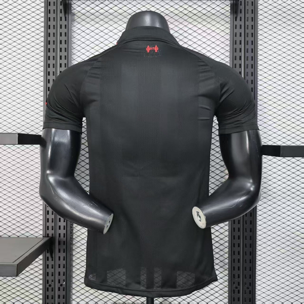 2025-26 Liverpool FC Black Player Edition Jersey - Mens