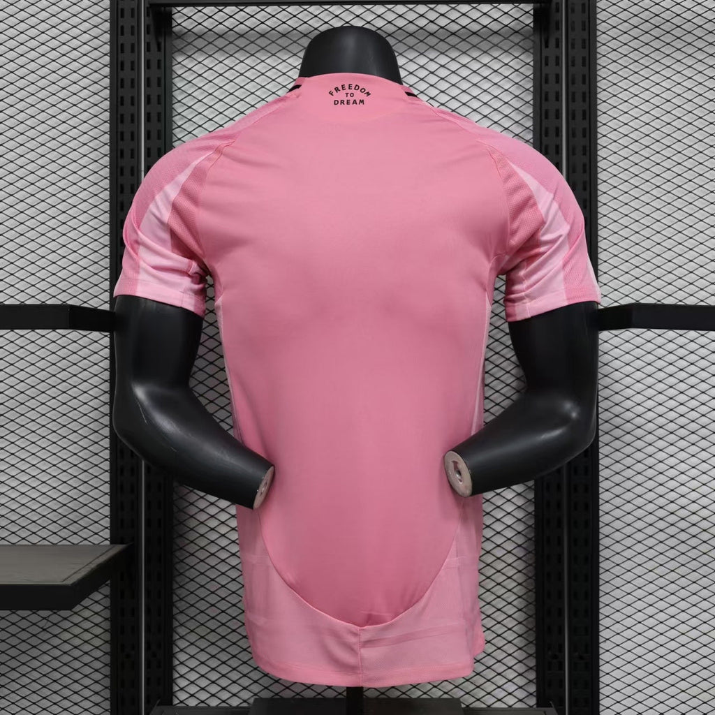 2025-26 Inter Miami CF Pink Home Player Edition Jersey - Men's