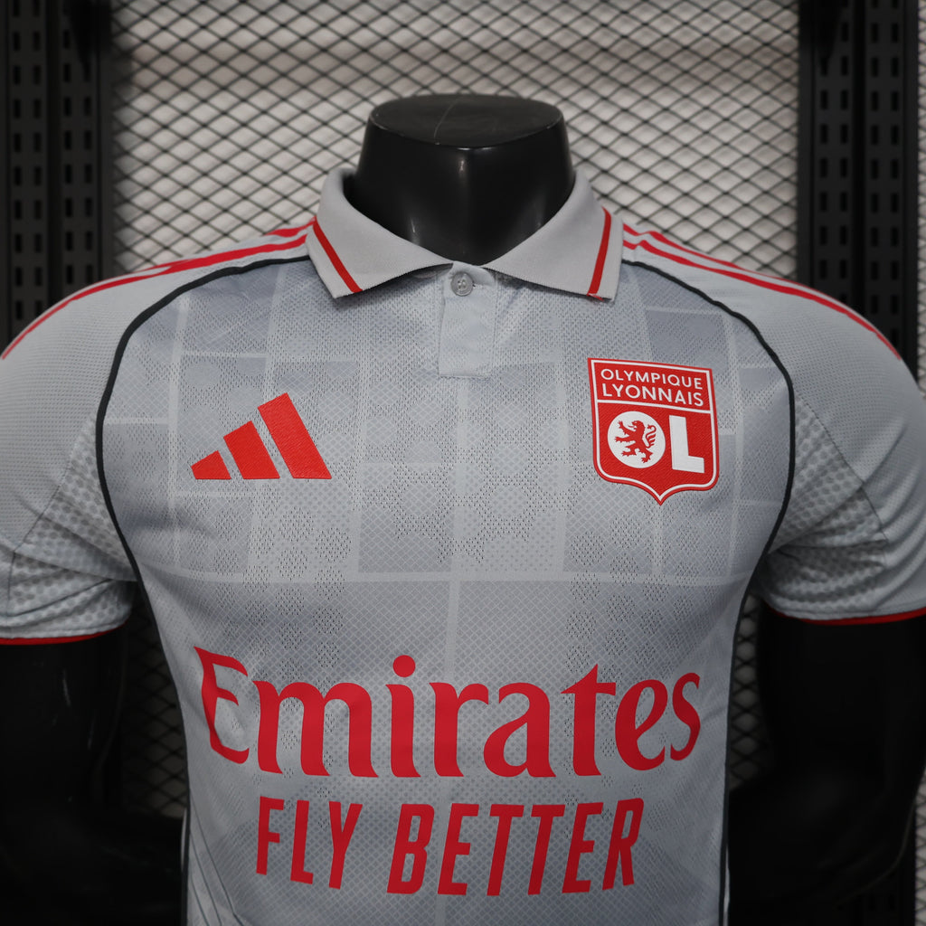 2025-26 Lyon Second Away Player Edition Jersey - Men