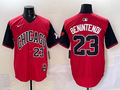 Men's Chicago White Sox Andrew Benintendi #23 Red/Black 2025 City Connect Limited Player Jerseys