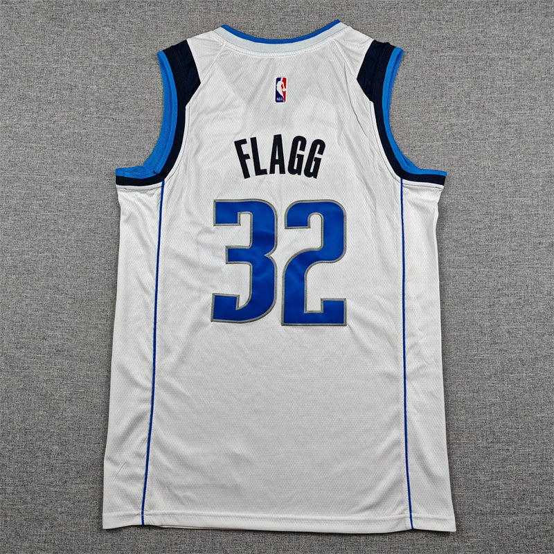 Cooper Flagg #32 Dallas Mavericks White 2024-25 Association Edition Swingman Jersey – Nike DALLAS